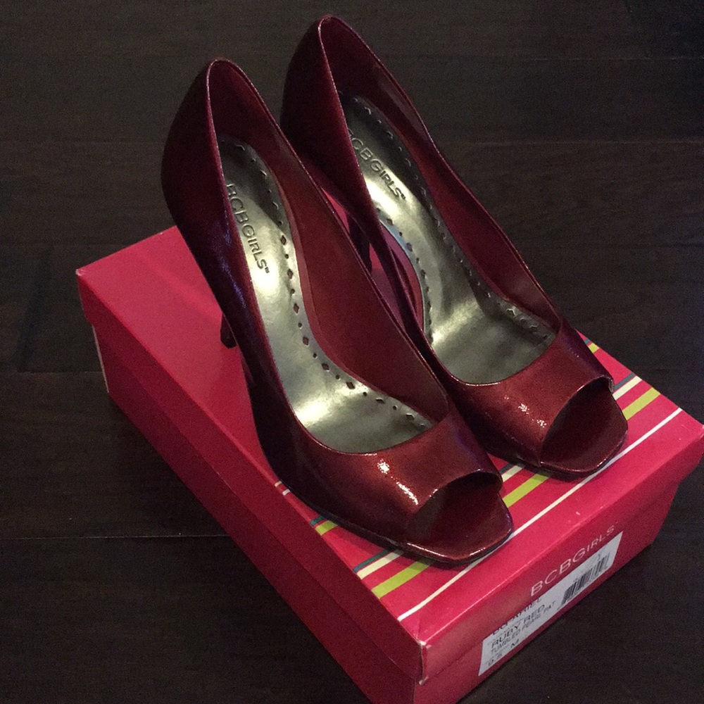BCBG Patent Heels